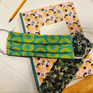 Handmade face mask-sewn by me, from my shop